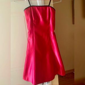 Hot Pink A-line Dress